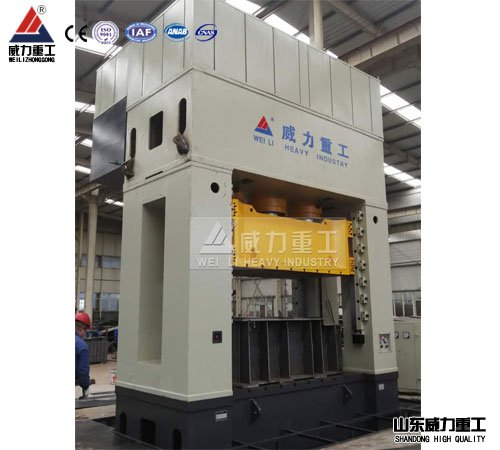 熱鍛法蘭2000噸框架式液壓機