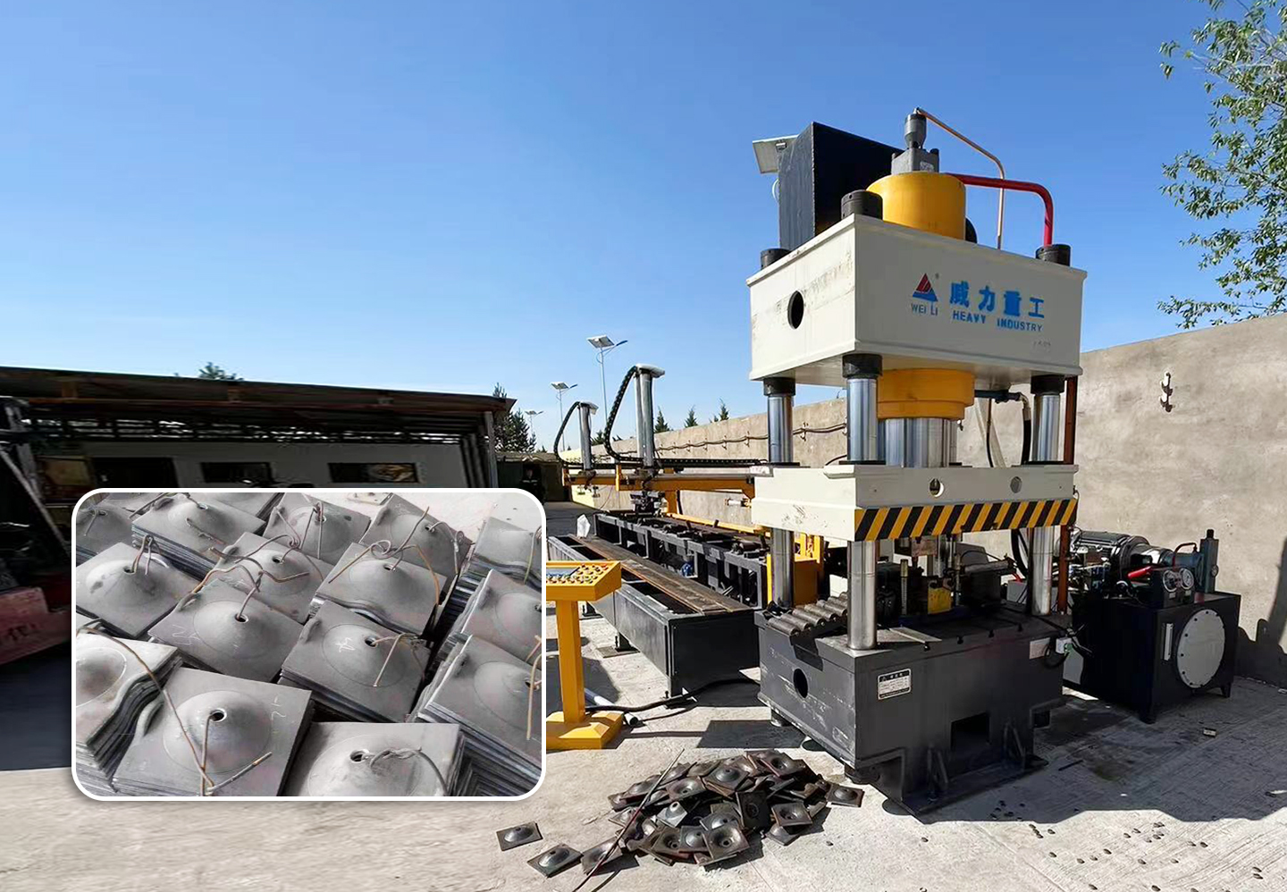 錨桿托盤液壓機