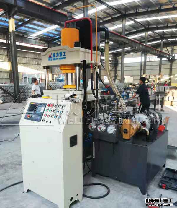 200噸錨桿托盤自動化生產客戶現場