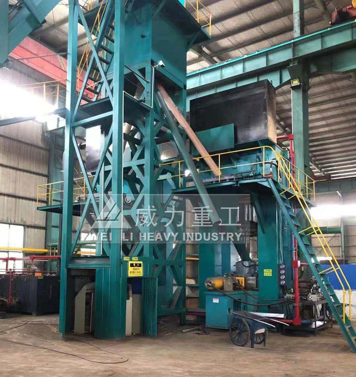 1600噸粒子鋼液壓機(jī)客戶現(xiàn)場(chǎng)