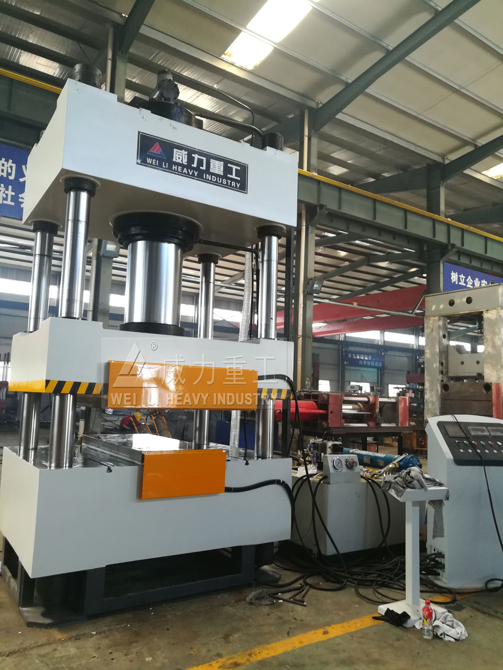 熱壓塑料制品液壓機帶加熱板