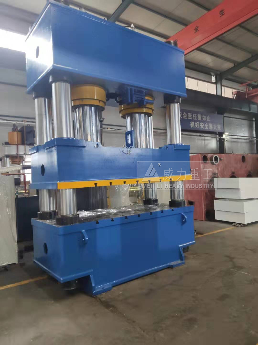 500噸拉伸集裝箱側板專用液壓機