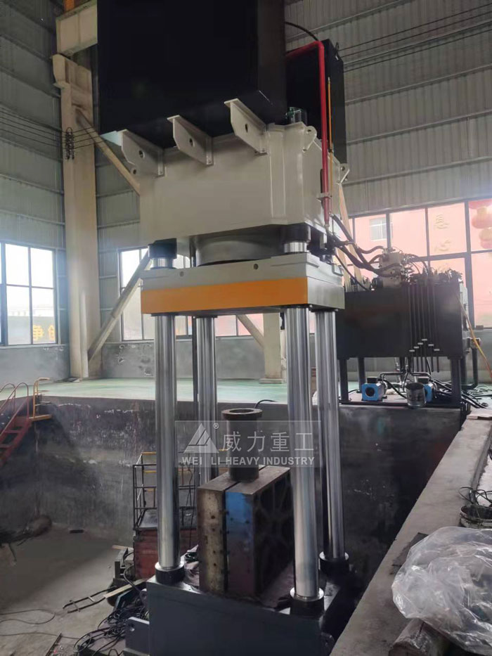 山東威力重工坩堝生產車間